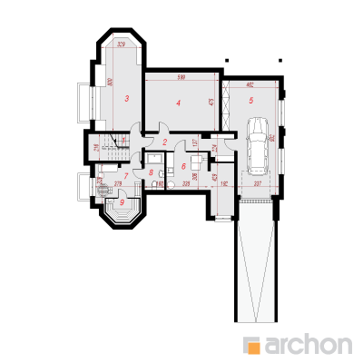 Residenz in Myslenice 2 (P)
