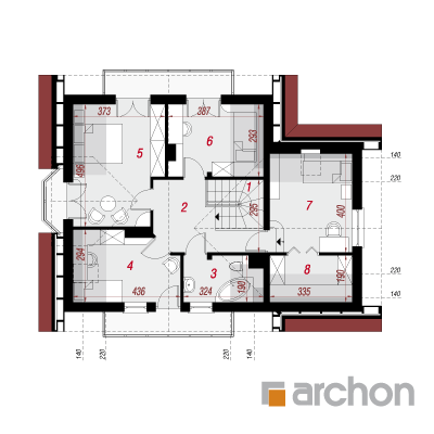 Haus in den Rhododendronen 2