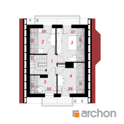 Haus in den Weintrauben