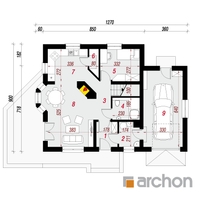 Haus in den Rhododendronen 3 (G)