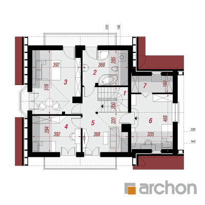Haus in den Rhododendronen 3 (G)