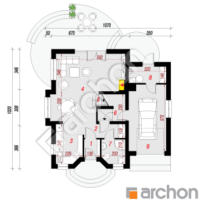 Haus unter den Antonowka-Apfelbäumen (G)