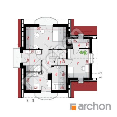 Haus unter den Antonowka-Apfelbäumen (G)