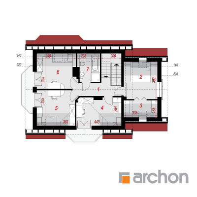 Haus in den Ananassen