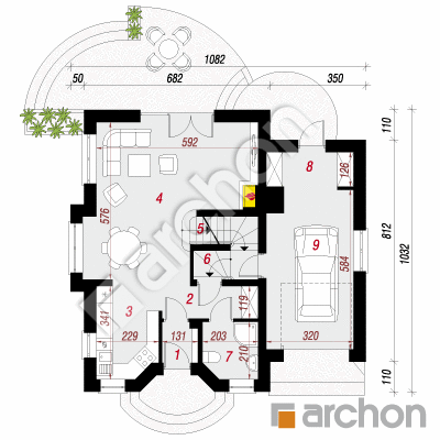 Haus unter den  Antonowka-Apfelbäumen (GU)