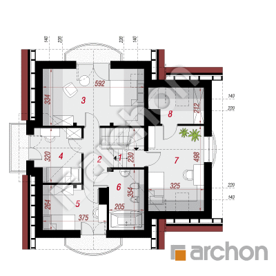 Haus unter den  Antonowka-Apfelbäumen (GU)