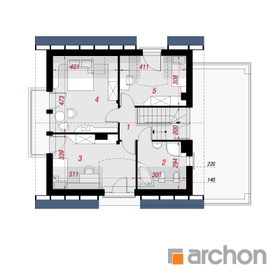 Haus unter dem Kardamon