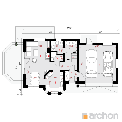 Haus in den Ananassen (G2)