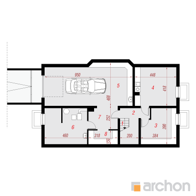 Haus in den Astern (K)