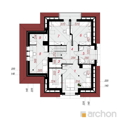Hause im Eibisch