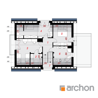 Haus in den Amaryllis 2