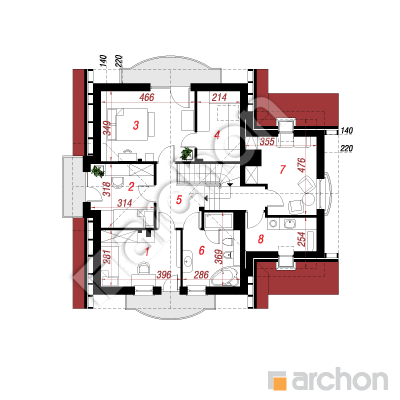 Haus unter den Antonowka-Apfelbäumen 2 (G) 