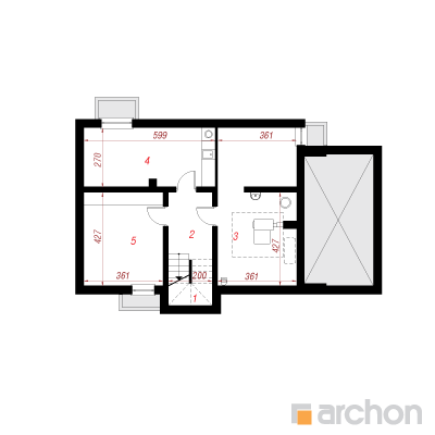 Haus in den Amaryllis (K) 