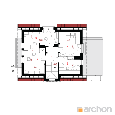 Haus in den Amaryllis (K) 