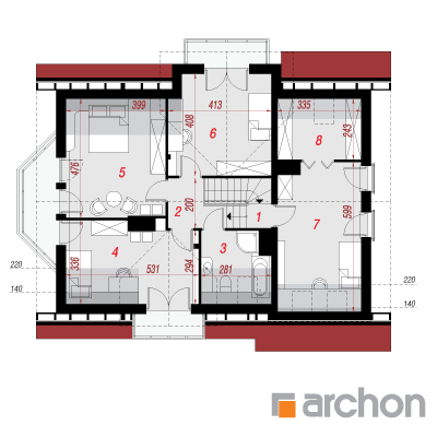 Haus in den Rhododendronen 8